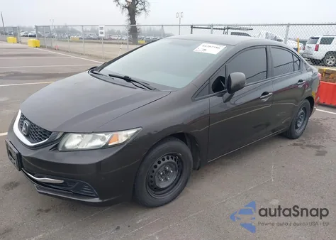 2013 Honda Civic Lx из США, поврежденный, VIN 19XFB2F52DE258326